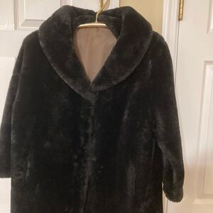 Vintage Faux Fur Coat